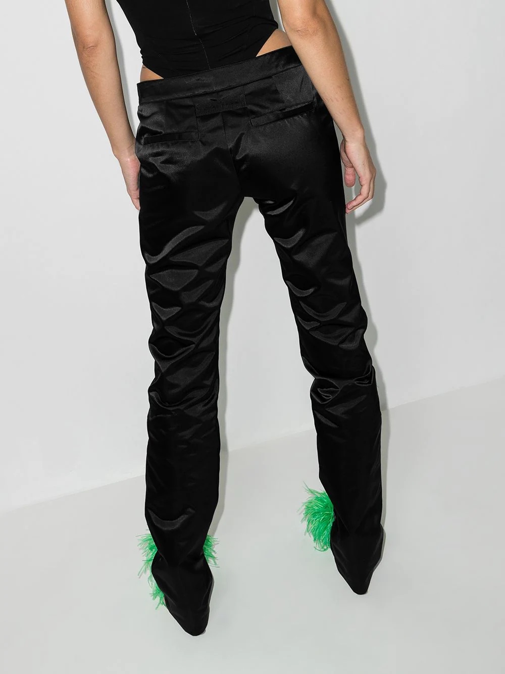 formal nylon trousers - 3