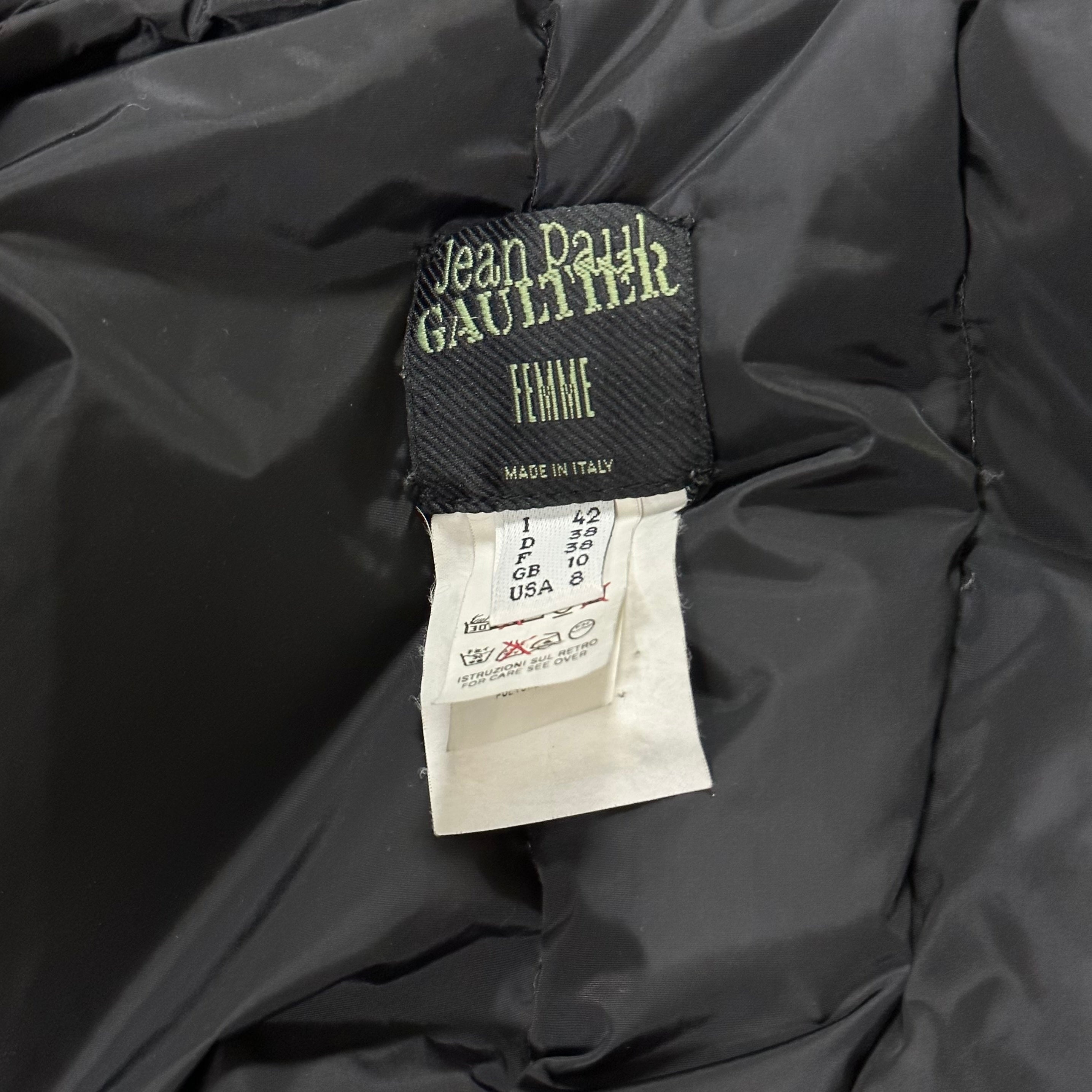 JEAN PAUL GAULTIER Fall Winter 2002 Bondage Puffer Down Jacket - 5