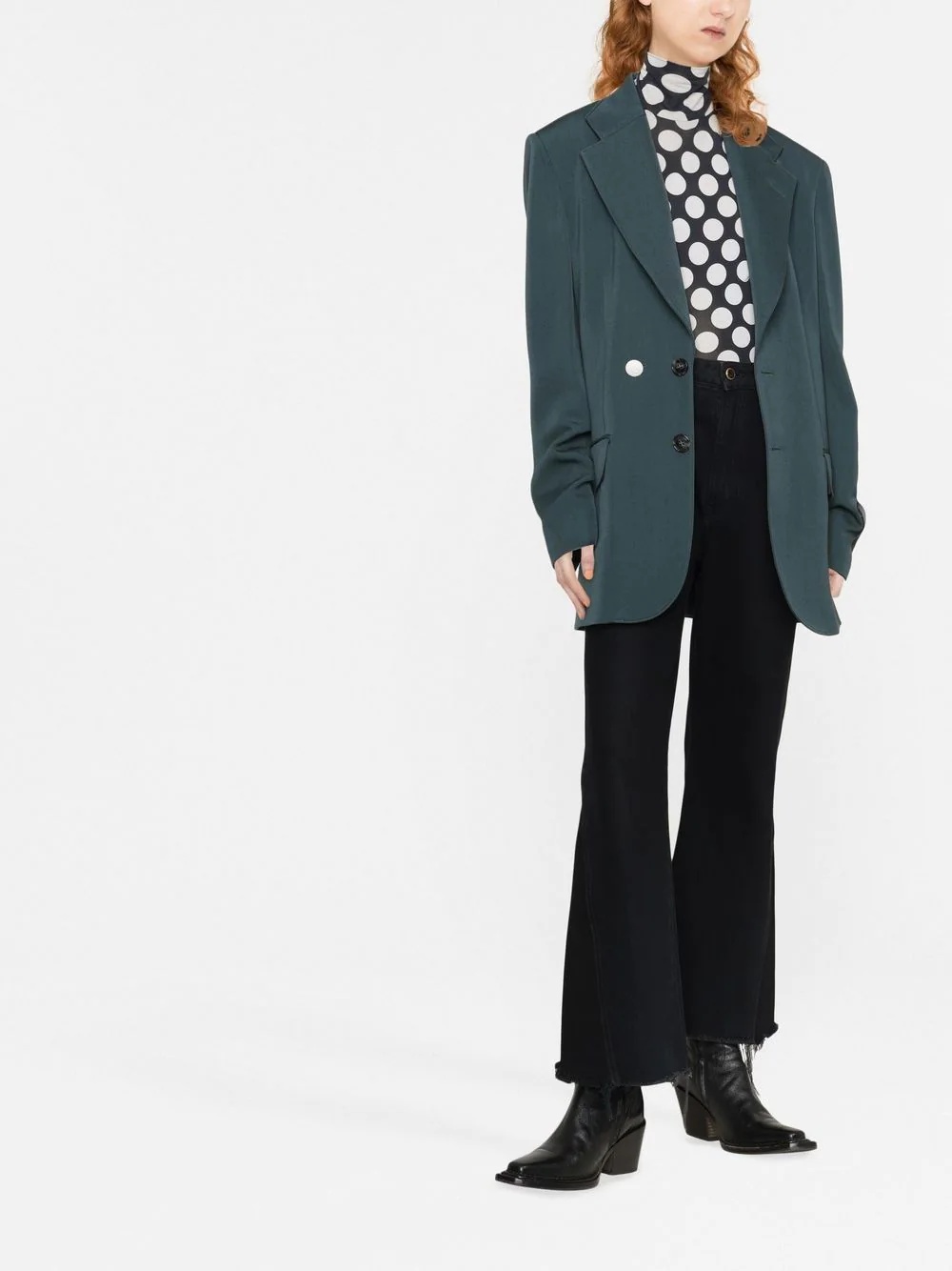 single-breasted blazer - 2