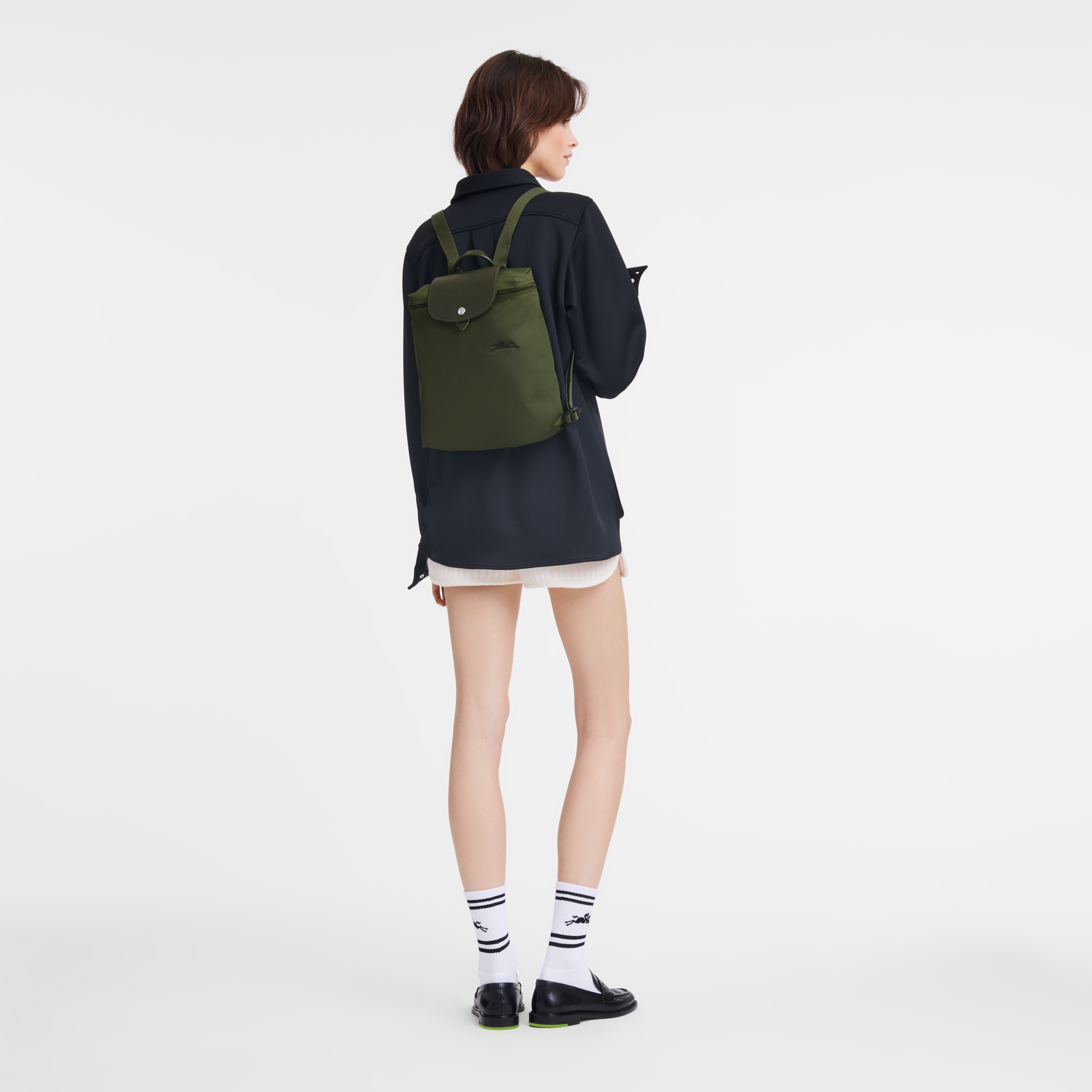 Le Pliage Green M Backpack Forest - Recycled canvas - 2