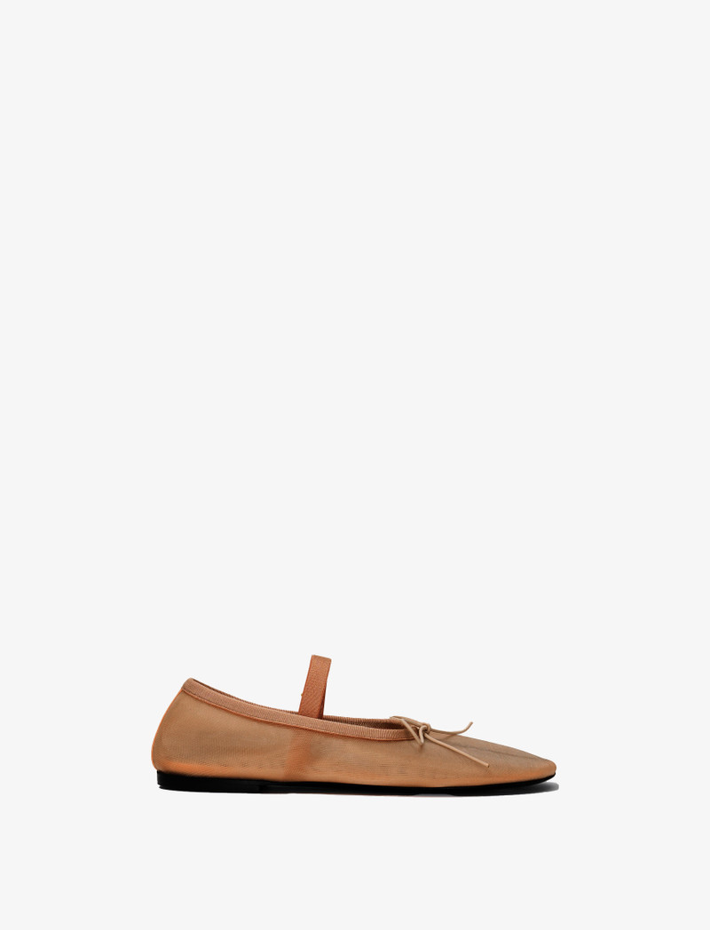Glove Mary Jane Ballet Flats in Mesh 1