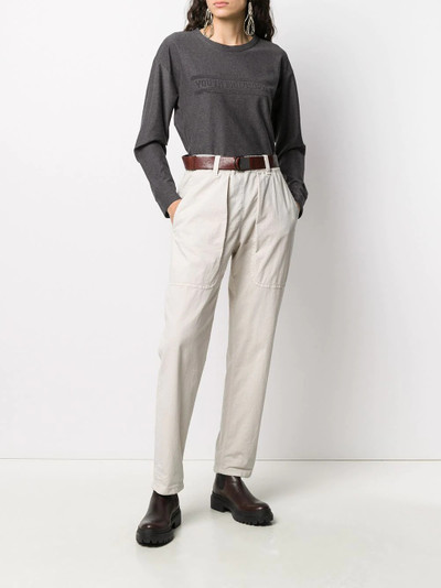 Brunello Cucinelli Youth Philosophy long-sleeve top outlook