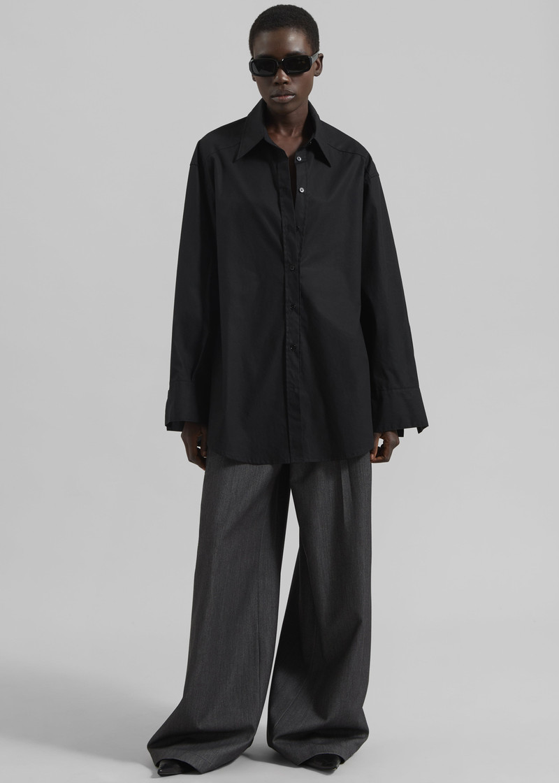 Kent Button Up Shirt - Black 1