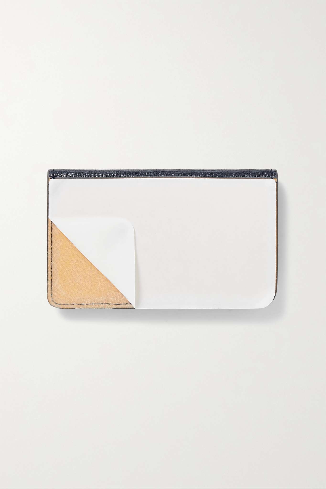 Zany textured-leather cardholder sticker - 2