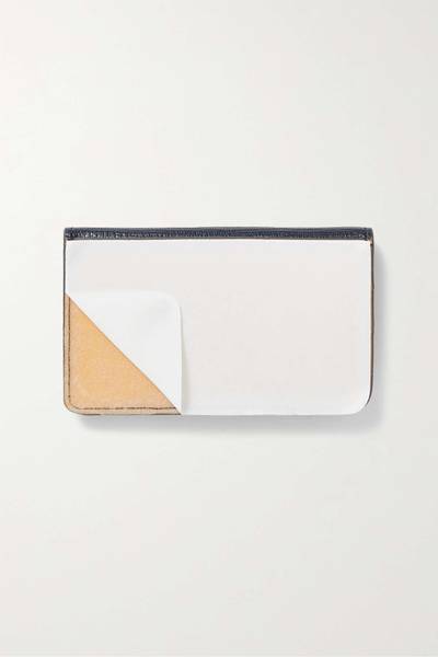 Anya Hindmarch Zany textured-leather cardholder sticker outlook