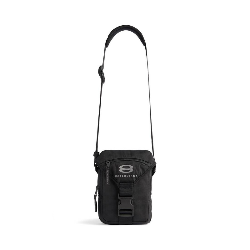 Men's Unity Crossbody Pouch in Black 1