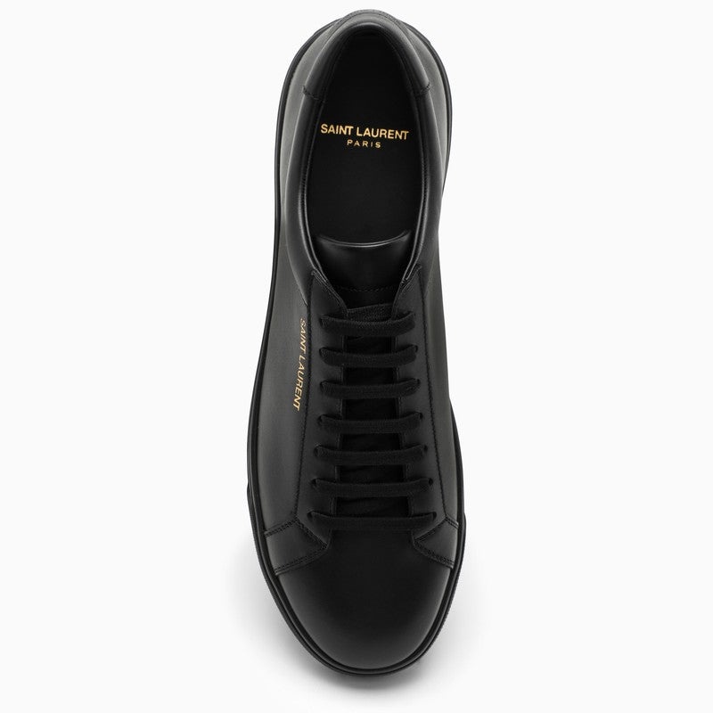 Saint Laurent Andy Low-Top Sneakers In Black Leather Men - 3