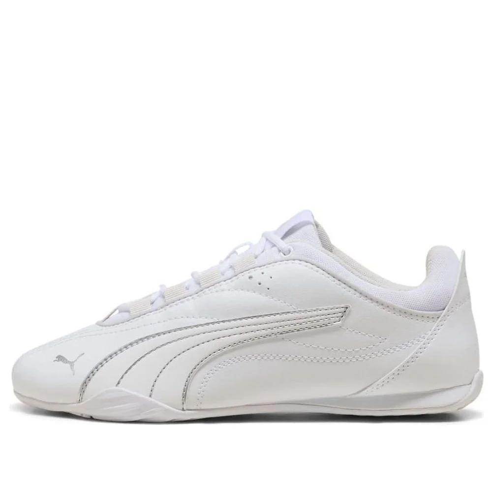 (WMNS) PUMA Catch Soleil 'White Silver Feather Gray' 402744-04 - 1
