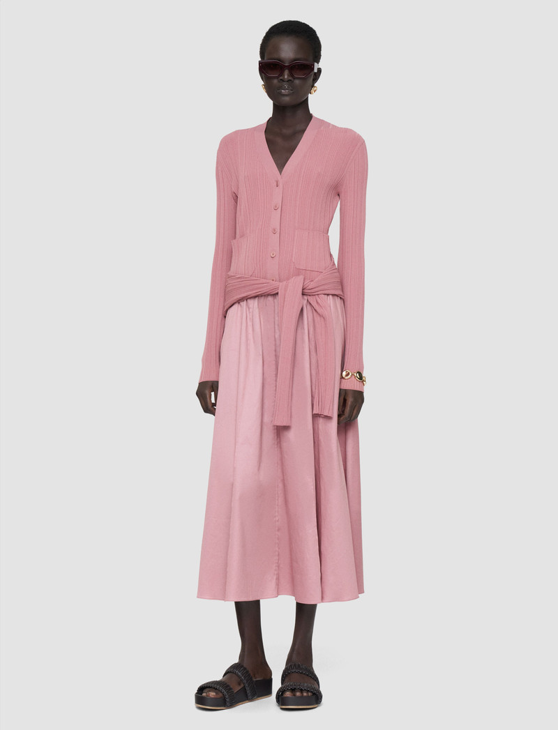 JOSEPH Sinai Plissé Knit Cardigan outlook