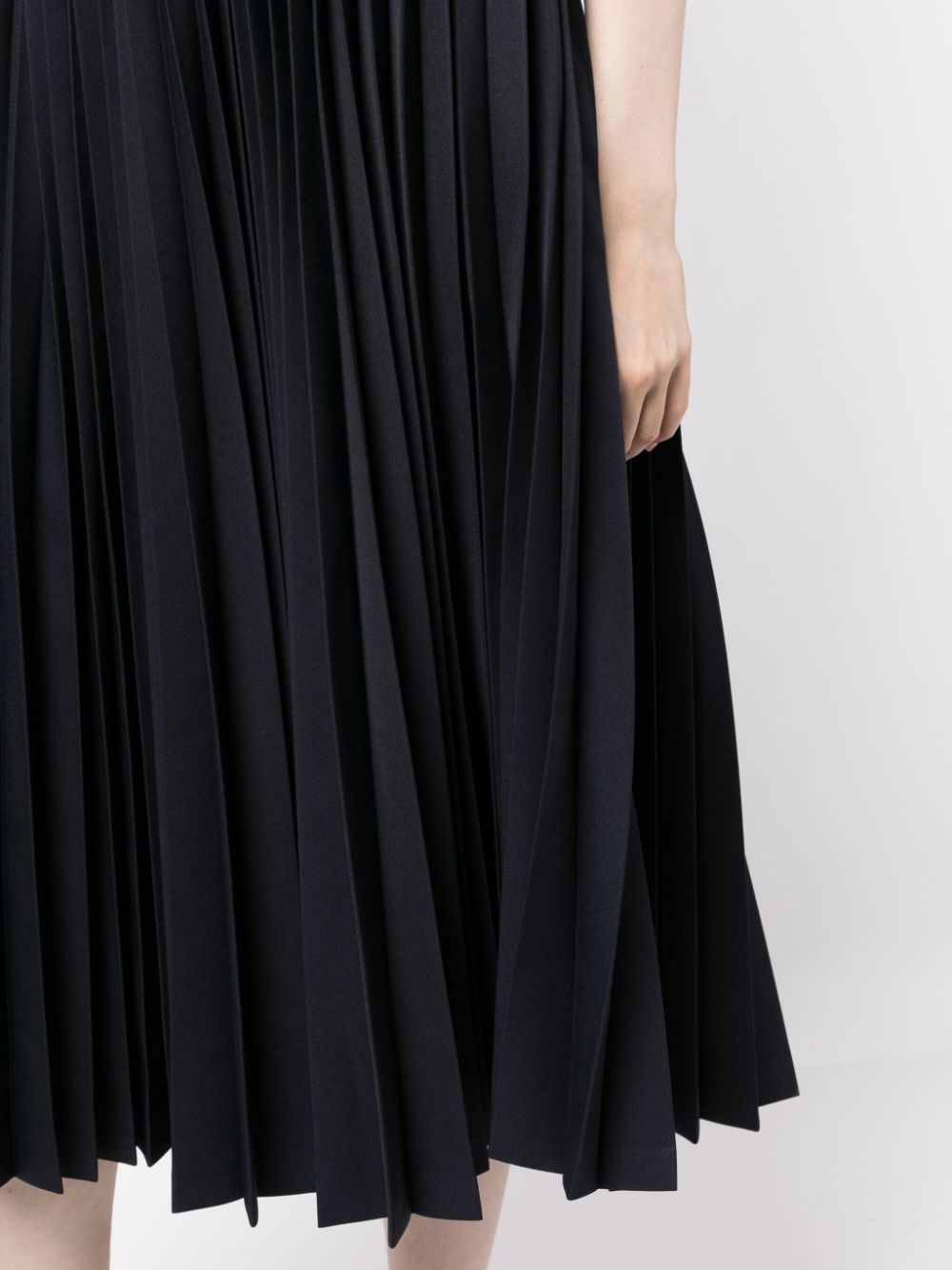 pleated high-waist skirt - 6