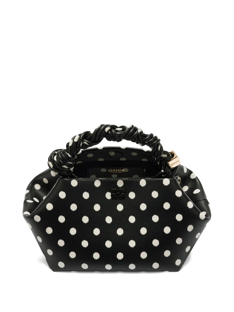 polka dot-print tote bag 4