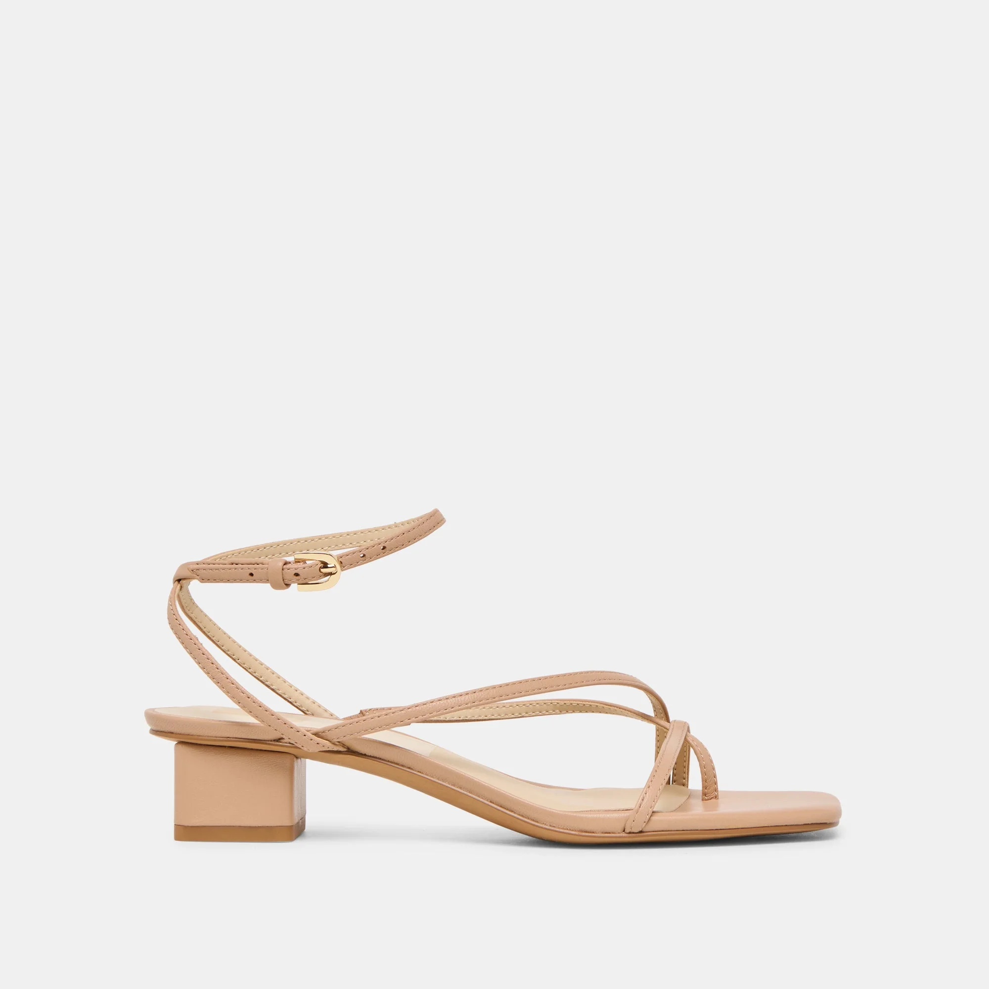 KARLOS SANDALS LT TAN LEATHER - 1