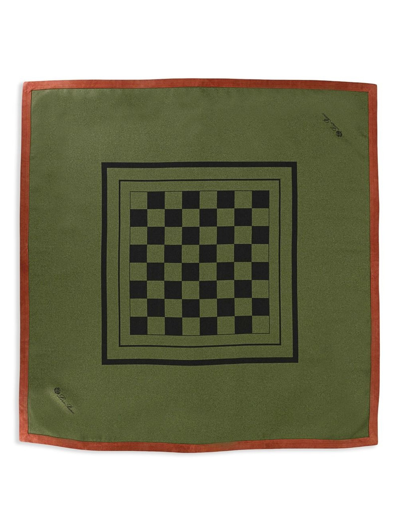 checkers set-print scarf 1