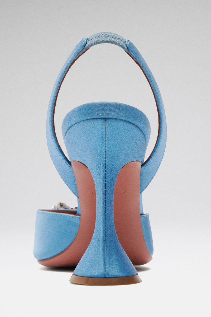 BEGUM SLING BABY BLUE SATIN 3
