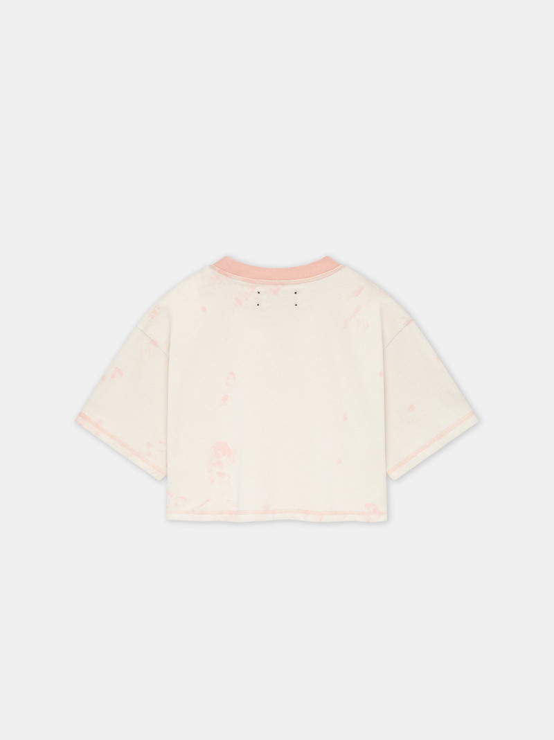 AMIRI WOMEN'S AMIRI SCRIPT CROPPED TEE outlook