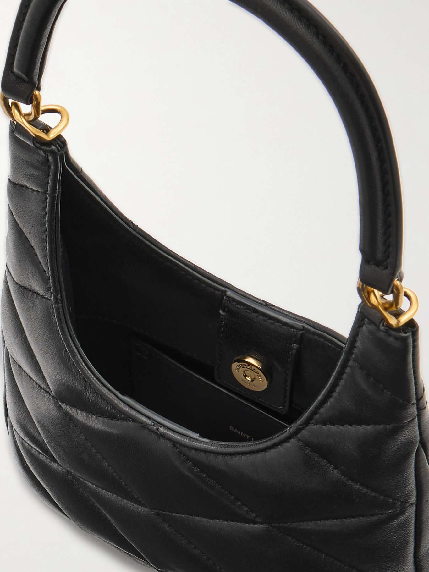 Sade mini quilted leather tote - 5