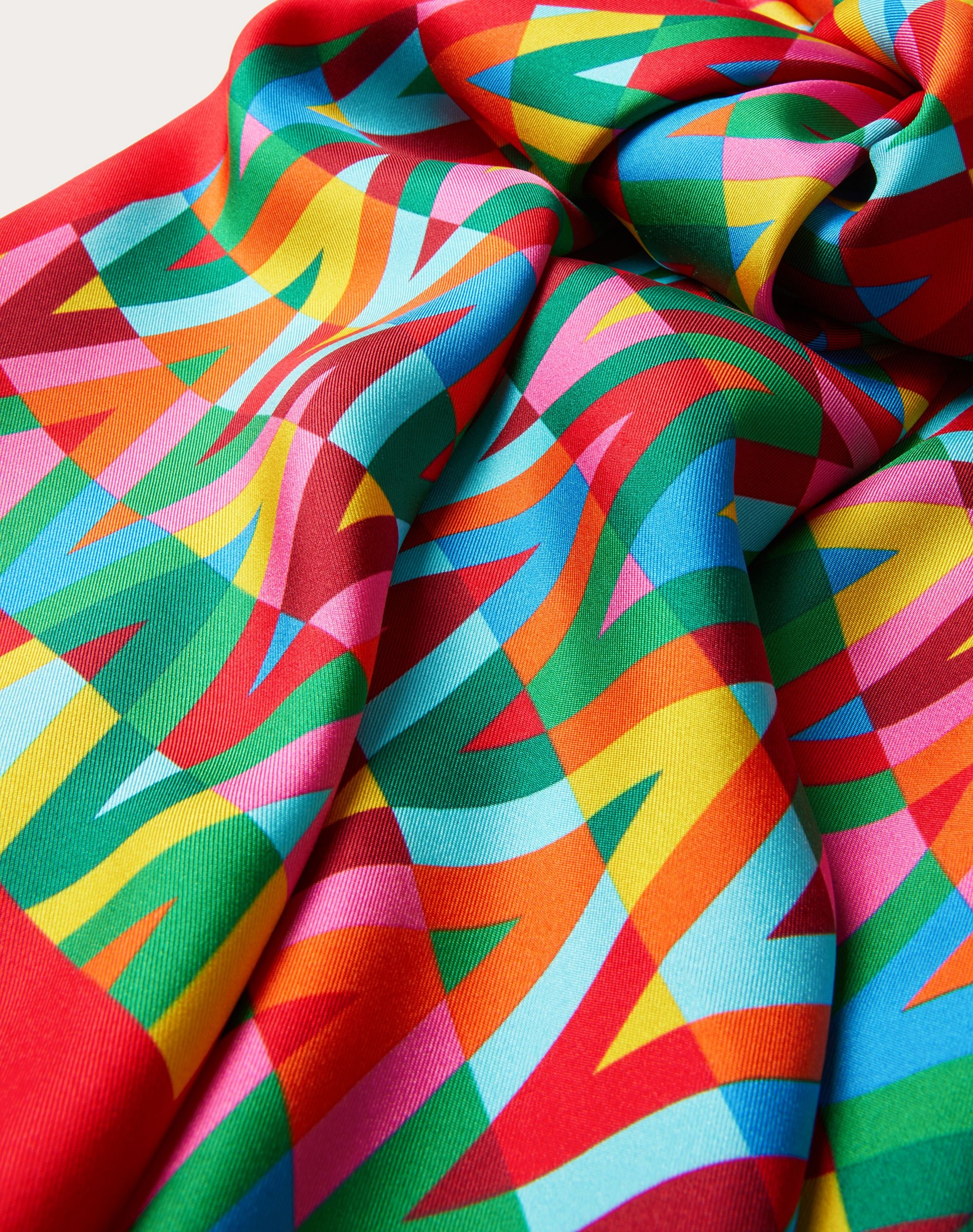 V OPTICAL VALENTINO ARCHIVE 1973 FOULARD IN SILK TWILL 90X90 CM - 3