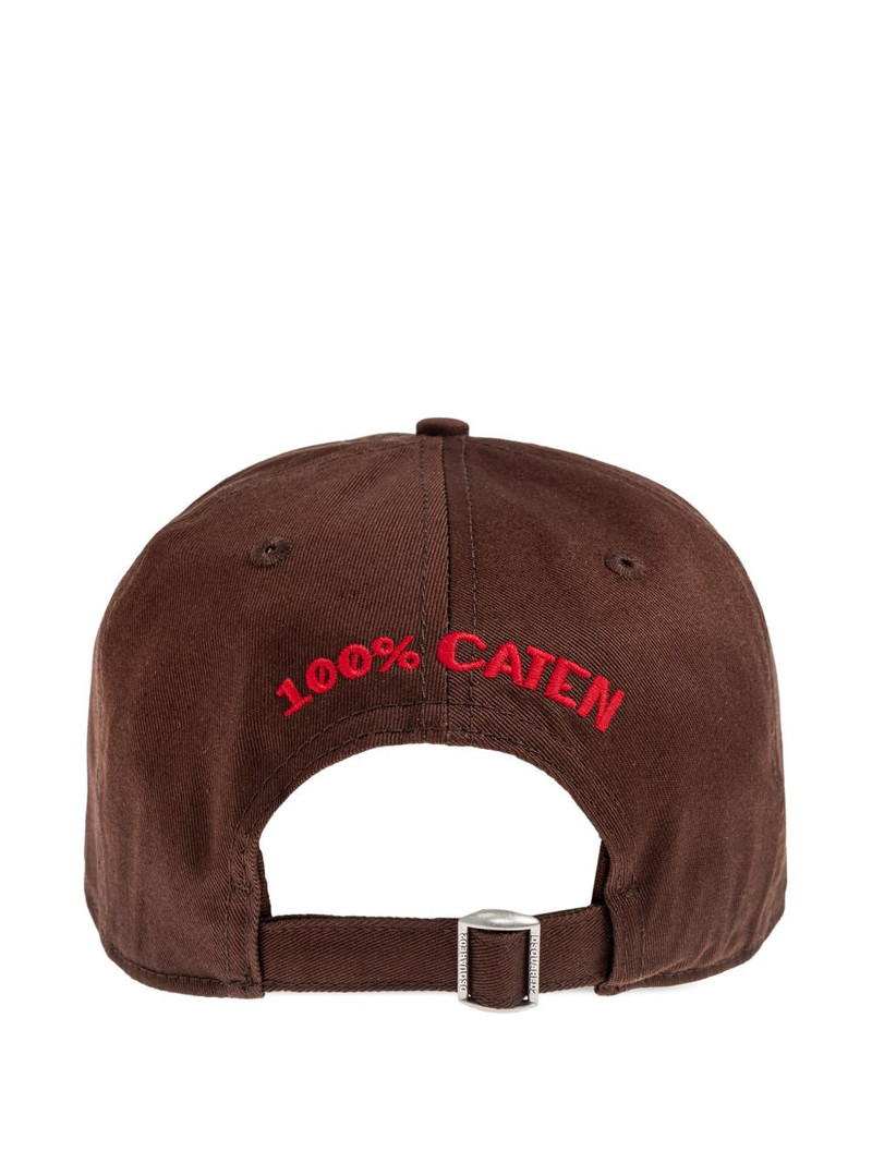 DSQUARED2 distressed logo-patch baseball cap outlook