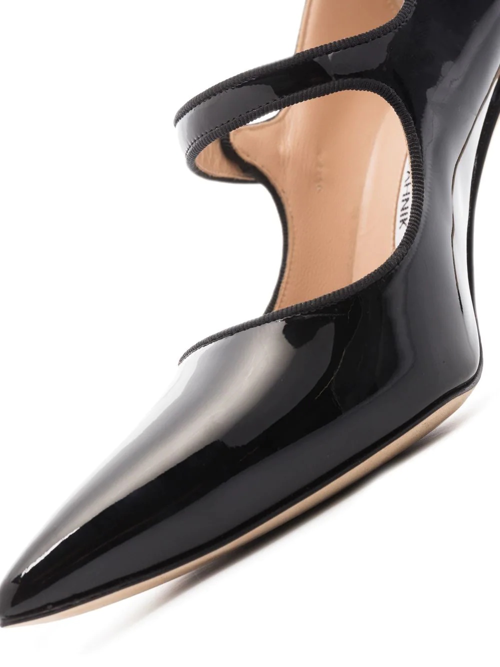 Campari 90mm patent leather pumps - 2