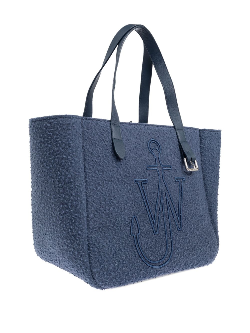 logo-embroidered tote bag - 4