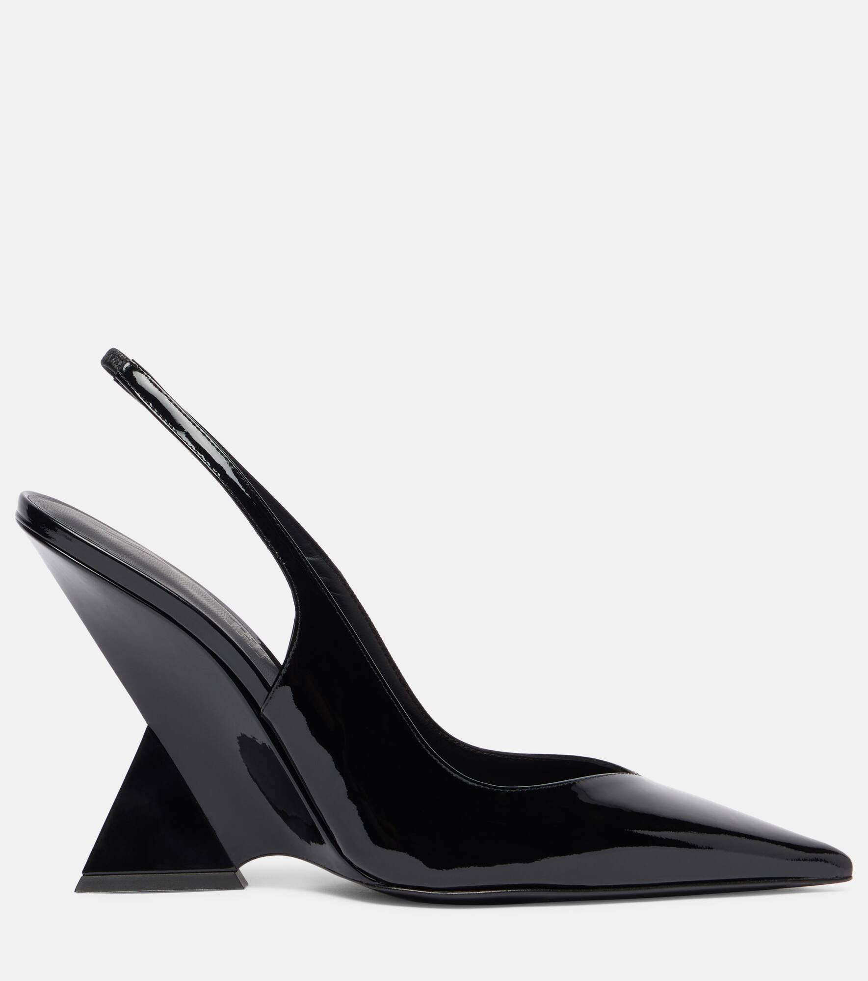 Cheope 105 leather slingback mules - 4