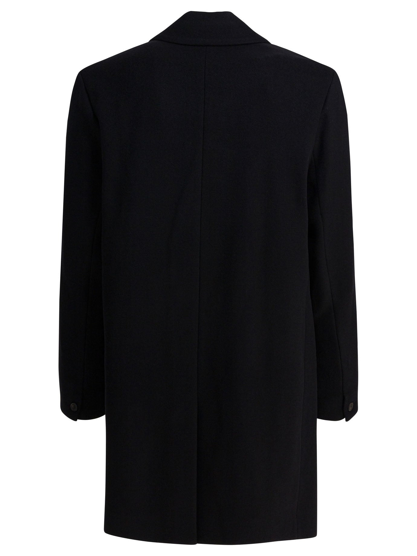 Vince Classic Coat In Italian Wool Blend - 2