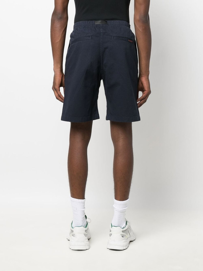 buckle-fastening waistband shorts 4