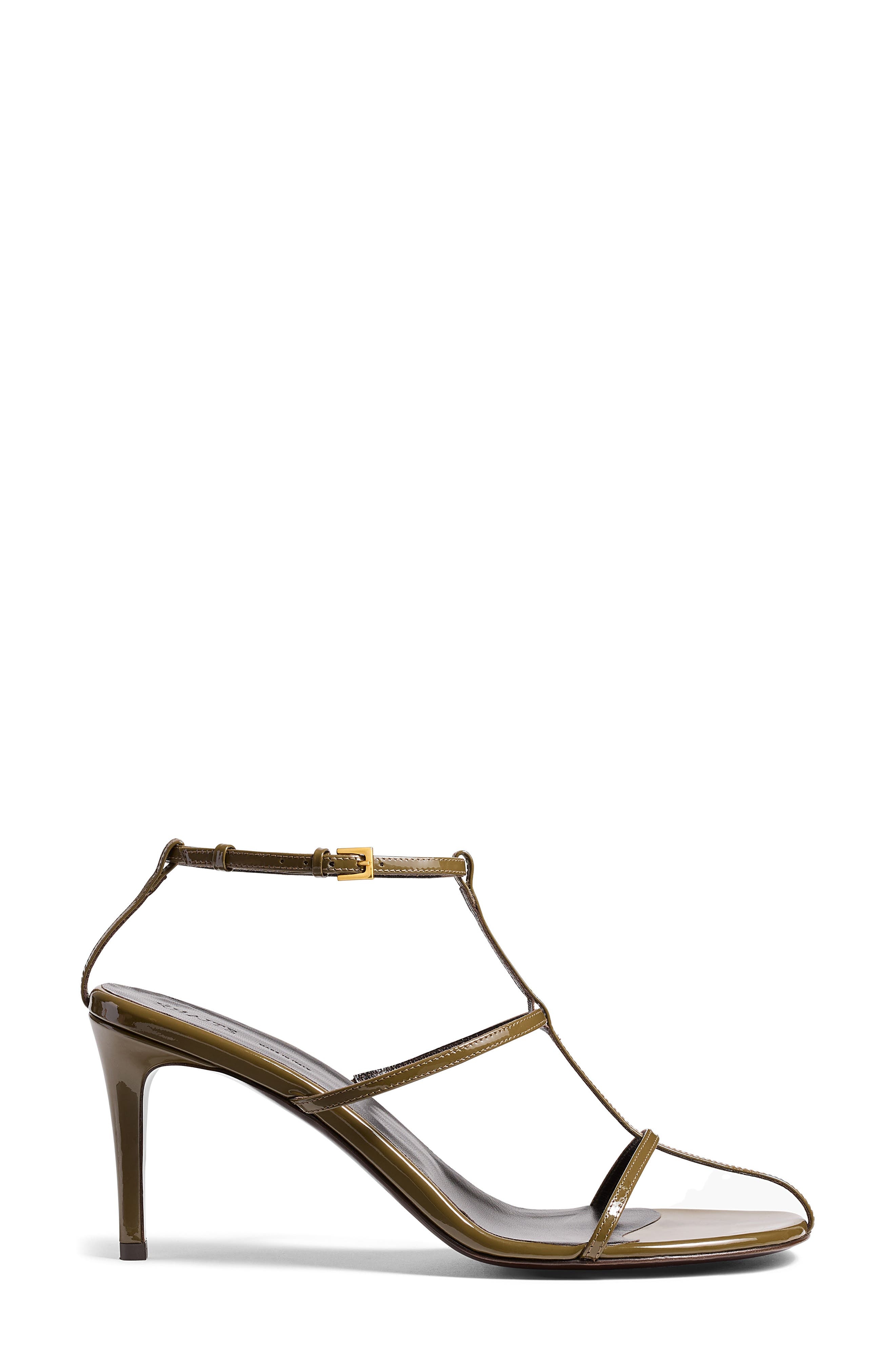 Khaite Cage Sandal in Dark Olive at Nordstrom - 4