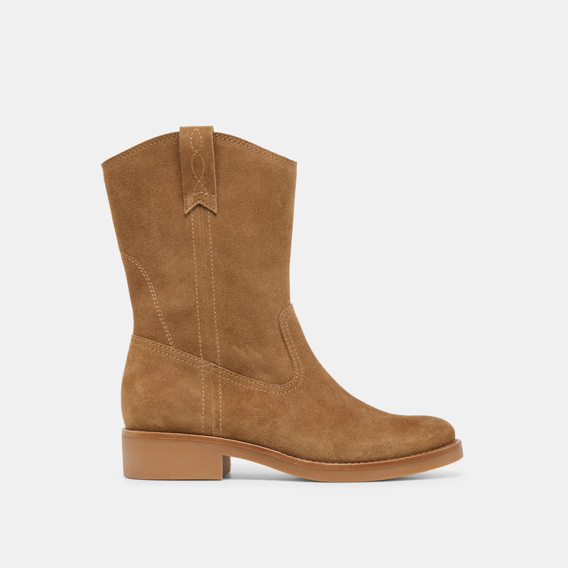 HALINE H2O BOOTS LT BROWN SUEDE 1
