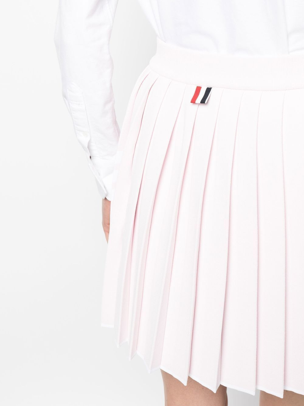 4-Bar pleated miniskirt - 5