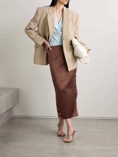 Givenchy Duchesse silk-satin midi skirt outlook