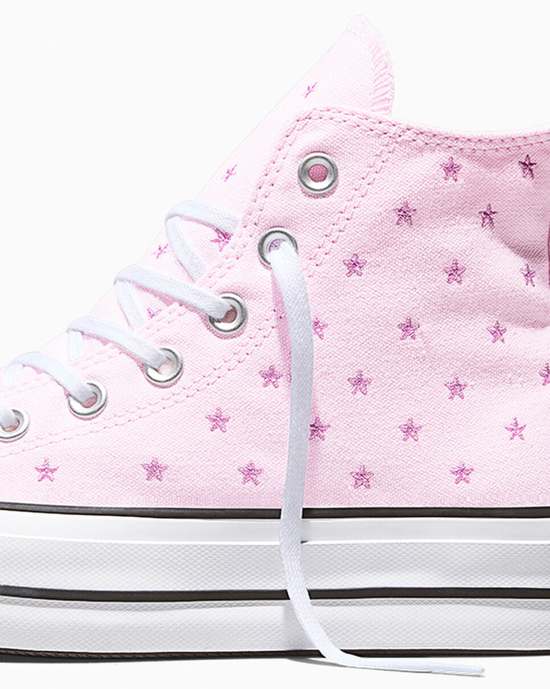 Chuck Taylor All Star Lift Platform Embroidered Stars 7