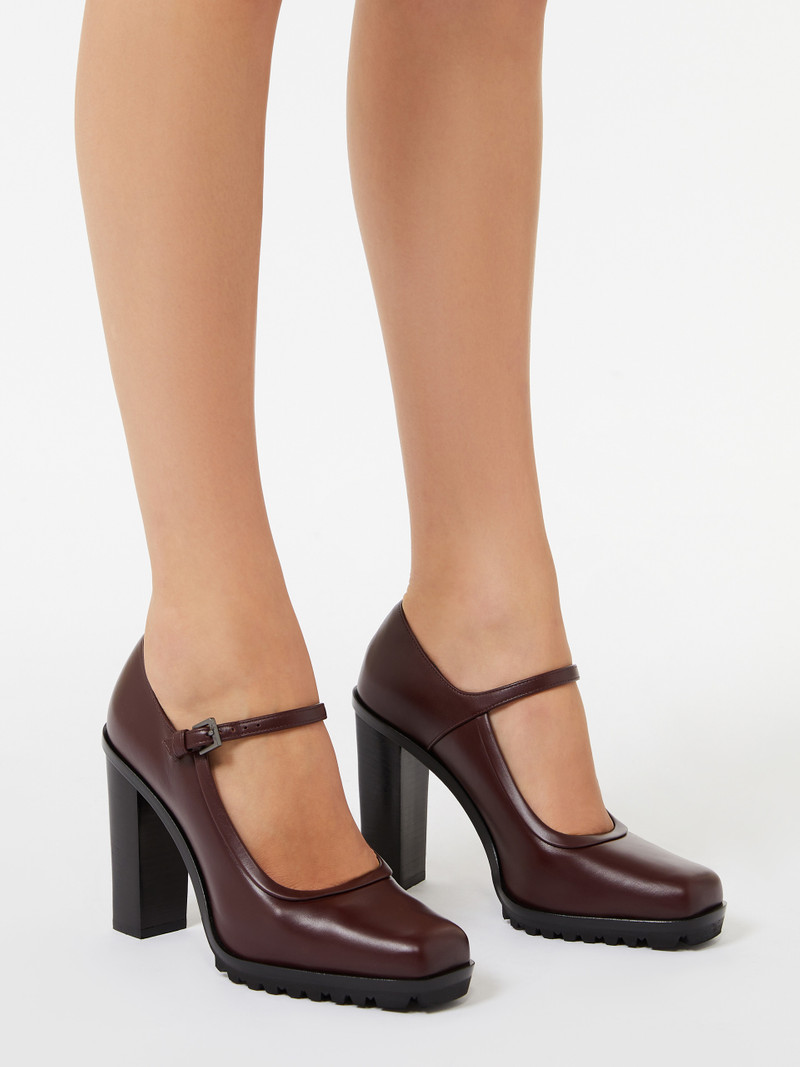 MARY Mary Janes in leather 7