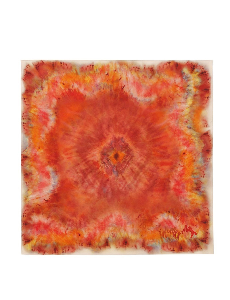 PRINTED SILK SQUARE 55 3