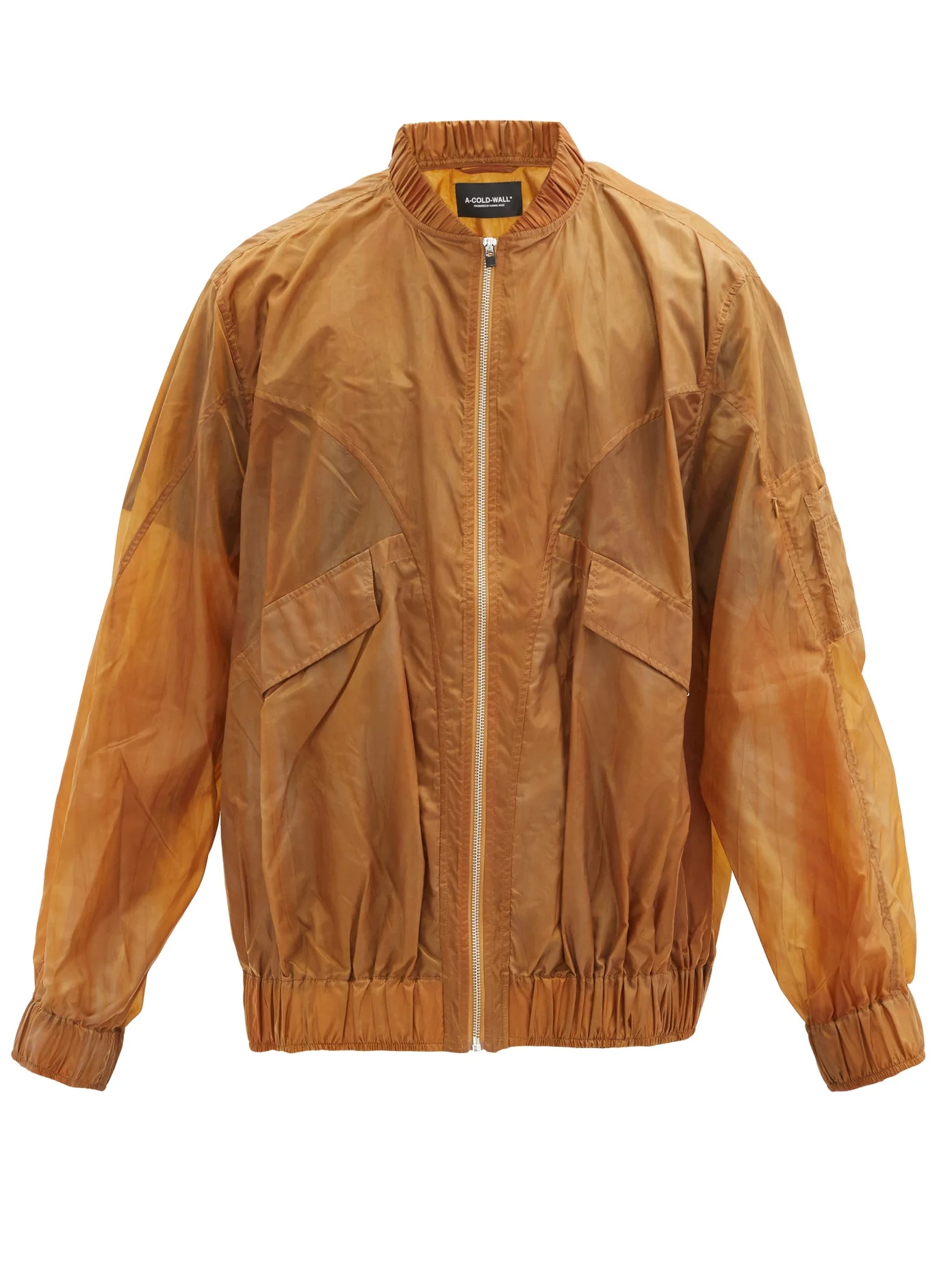 Oversized translucent-shell jacket - 1