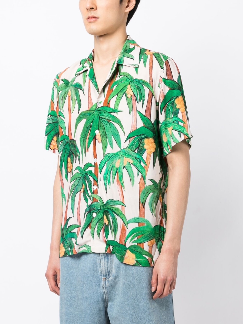 PALM TREE-PRINT SHIRT - 2