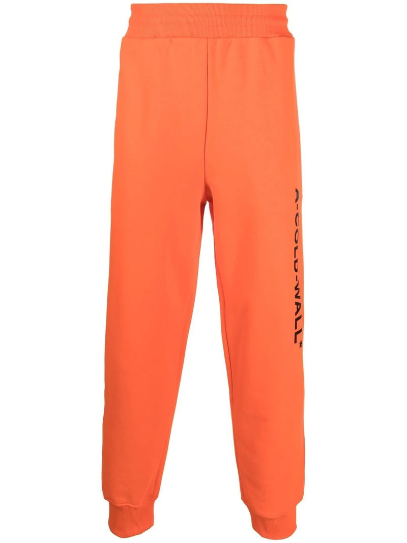 logo-print track pants 1