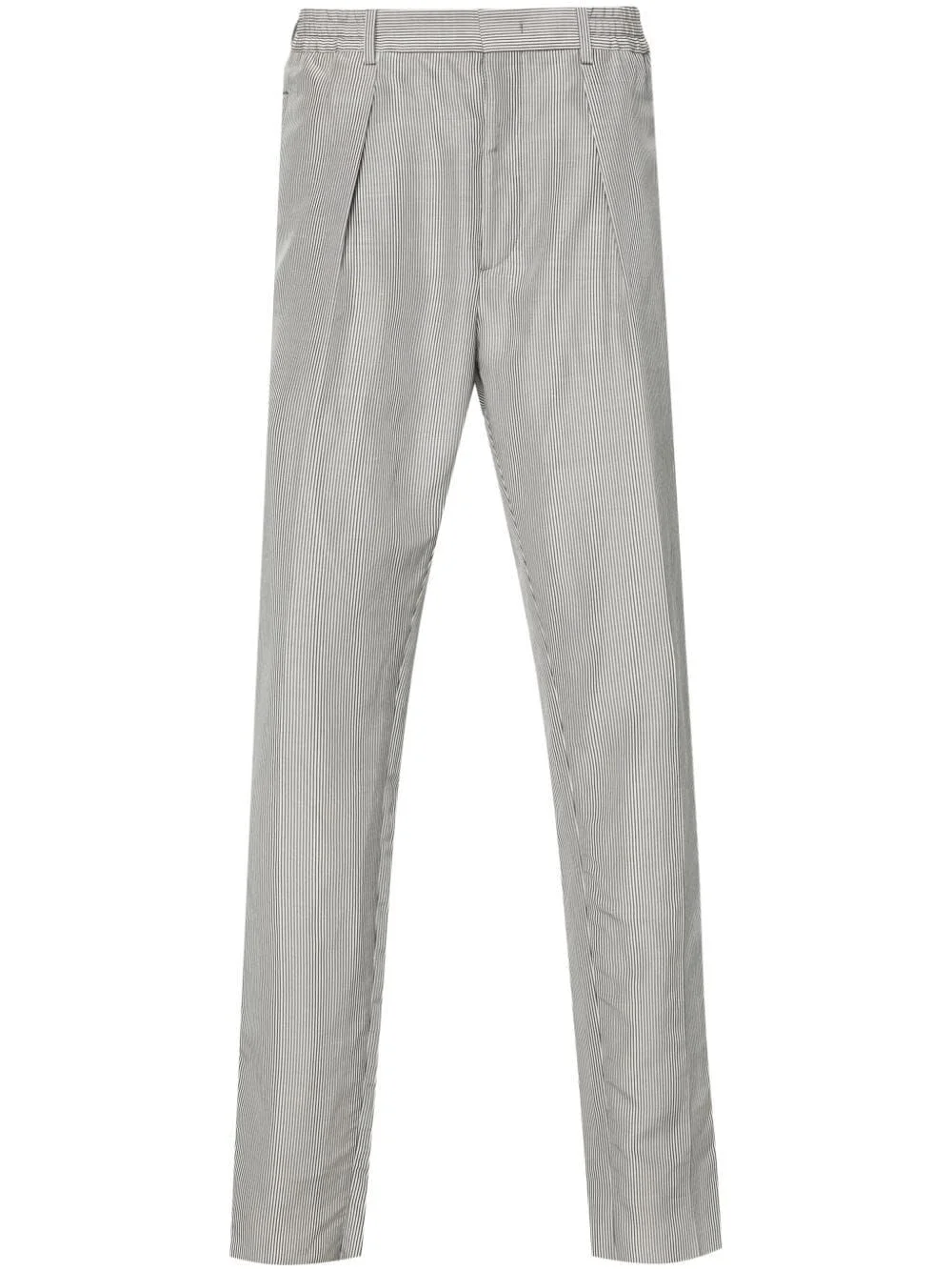 Fendi Men Striped Tailored Pants - 1