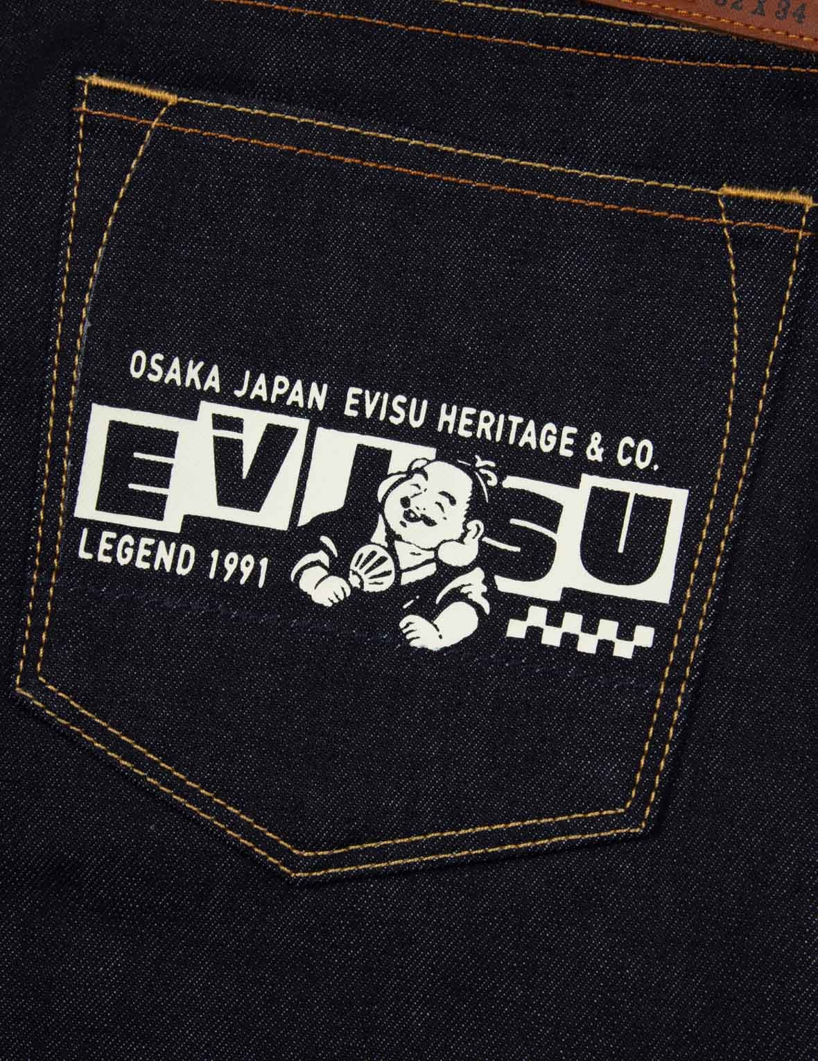 Playful Godhead and Seagull Print Slim Fit Denim Jeans #2010 - 11