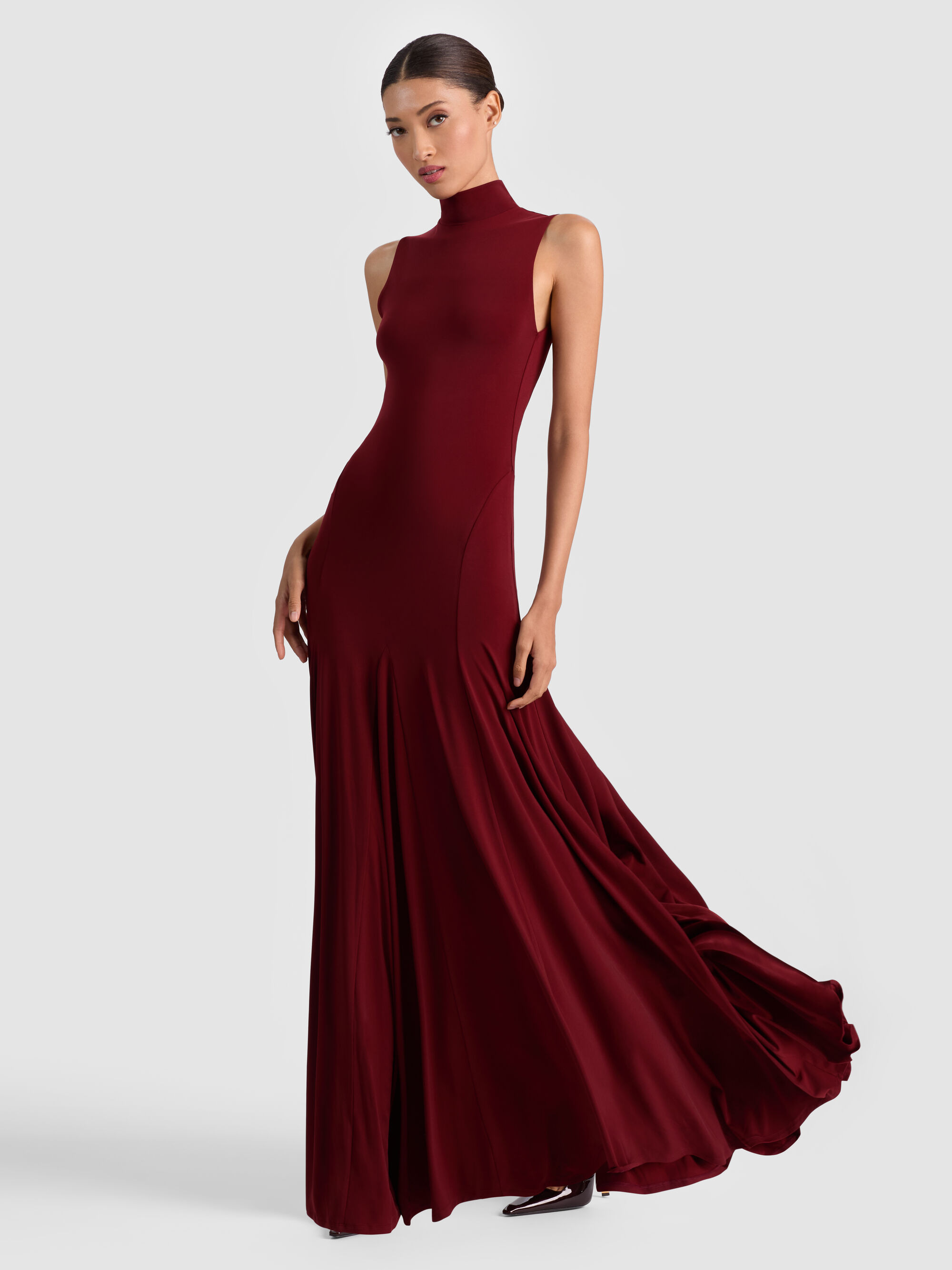 AUGUSTA OPEN BACK MAXI DRESS - 5