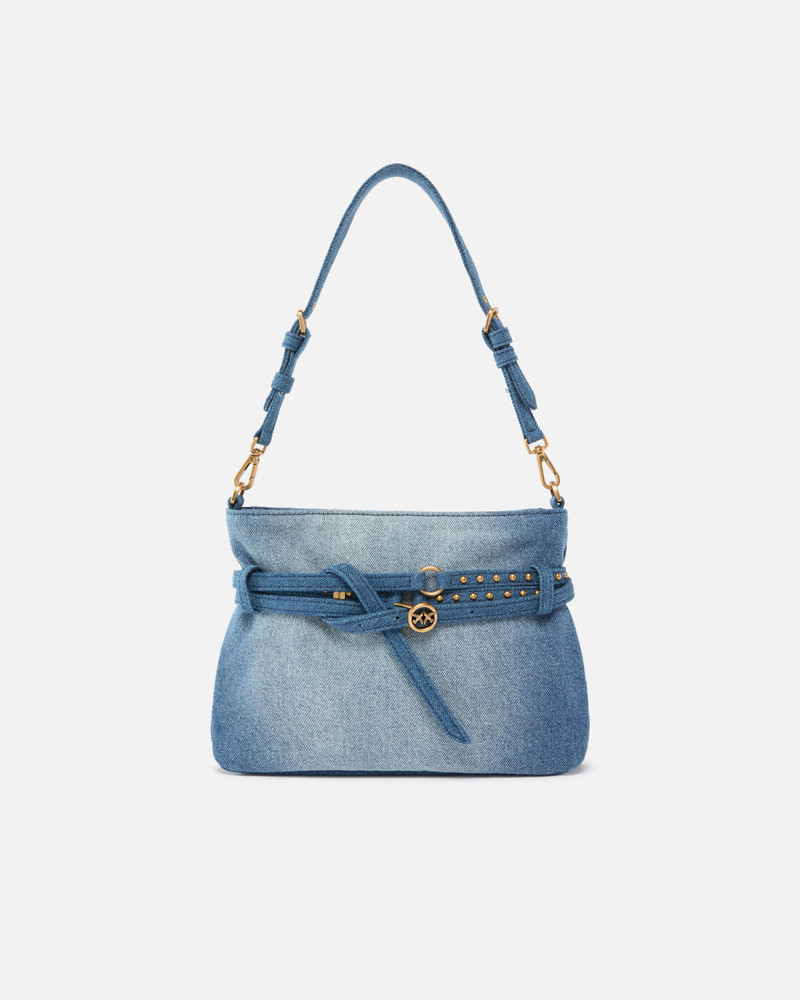 BELT BAG MINI SMALL SHOULDER BAG IN DENIM 1