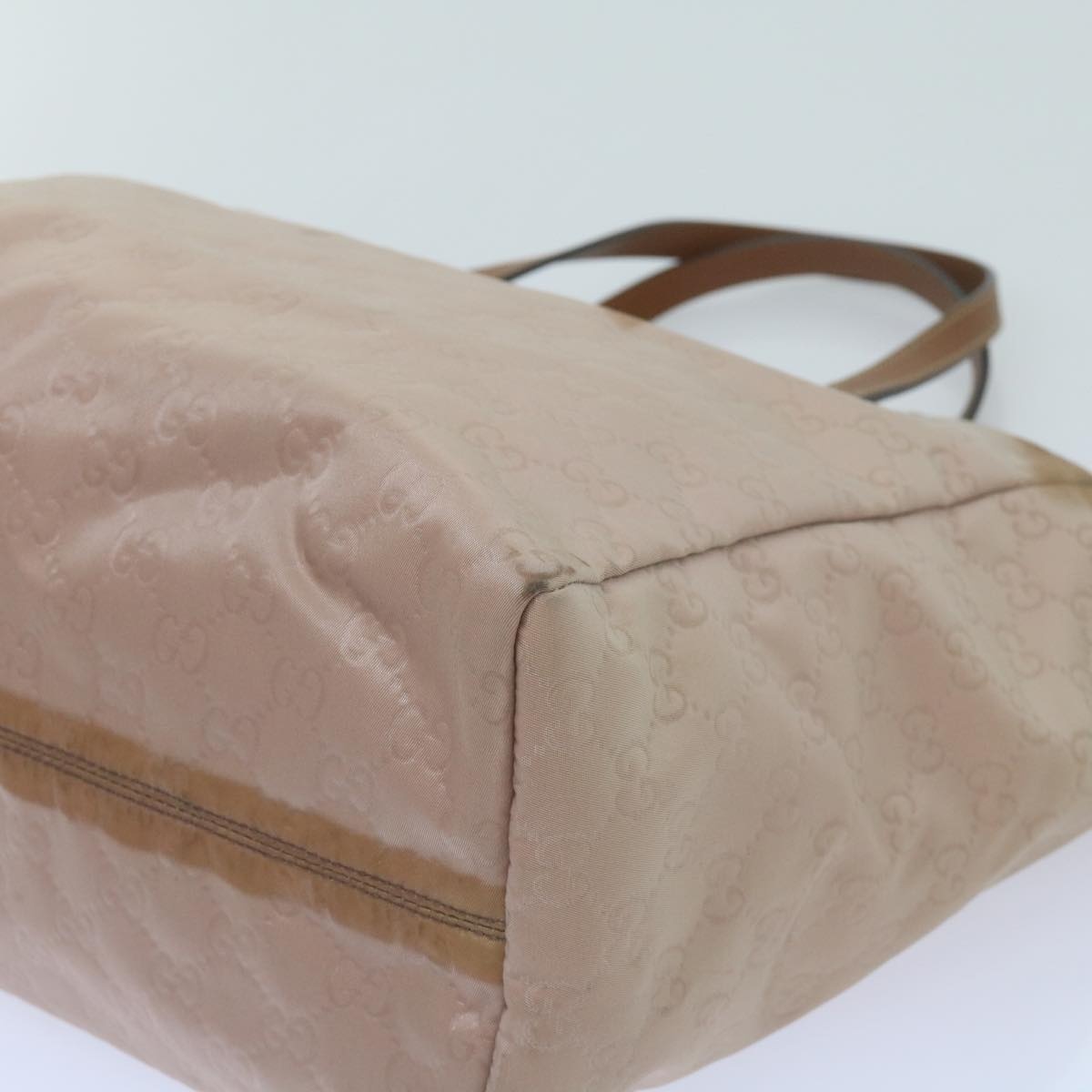 GUCCI GG Canvas Tote Bag Beige - 15