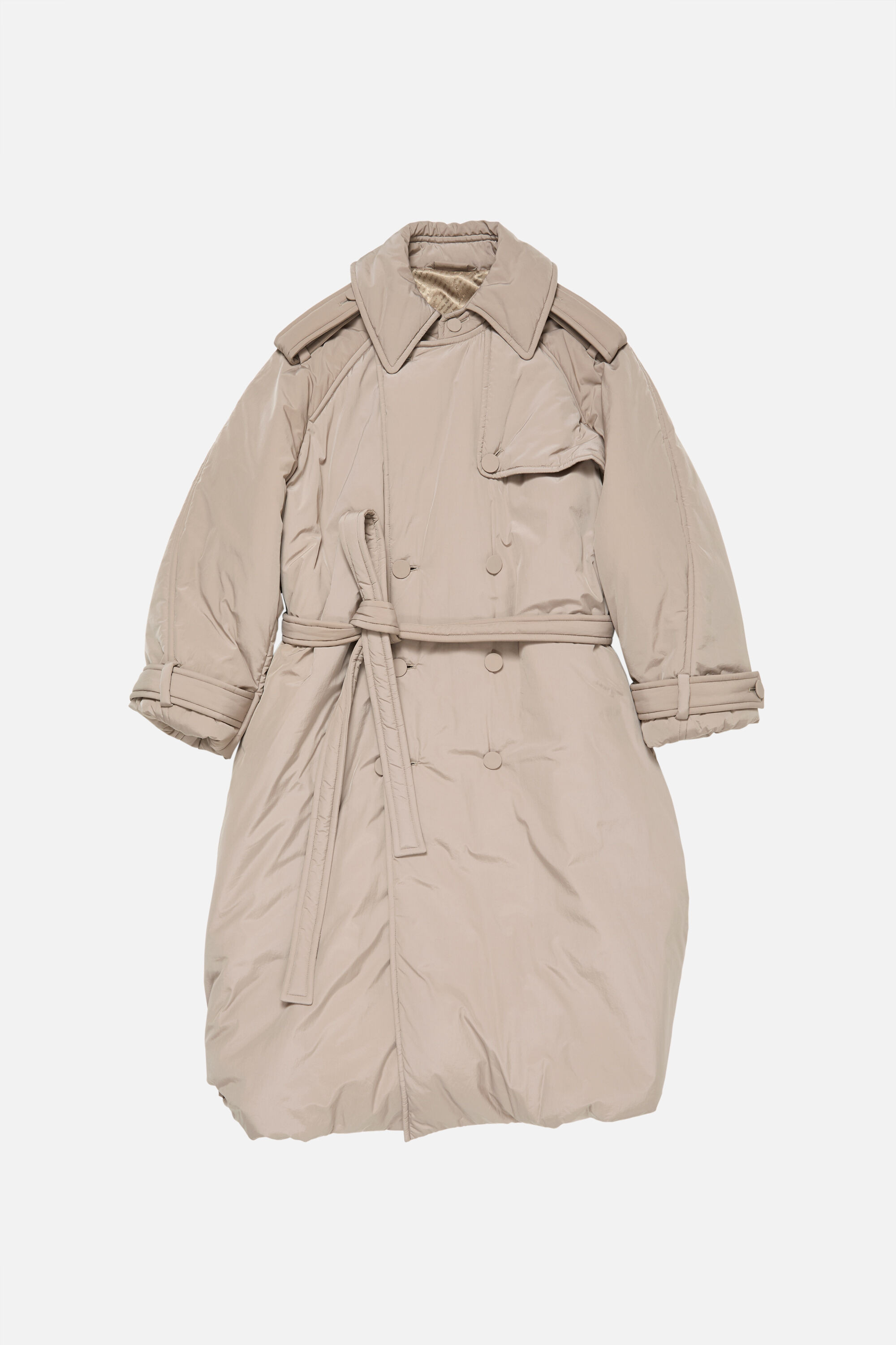 Technical trench coat - Almond brown - 6