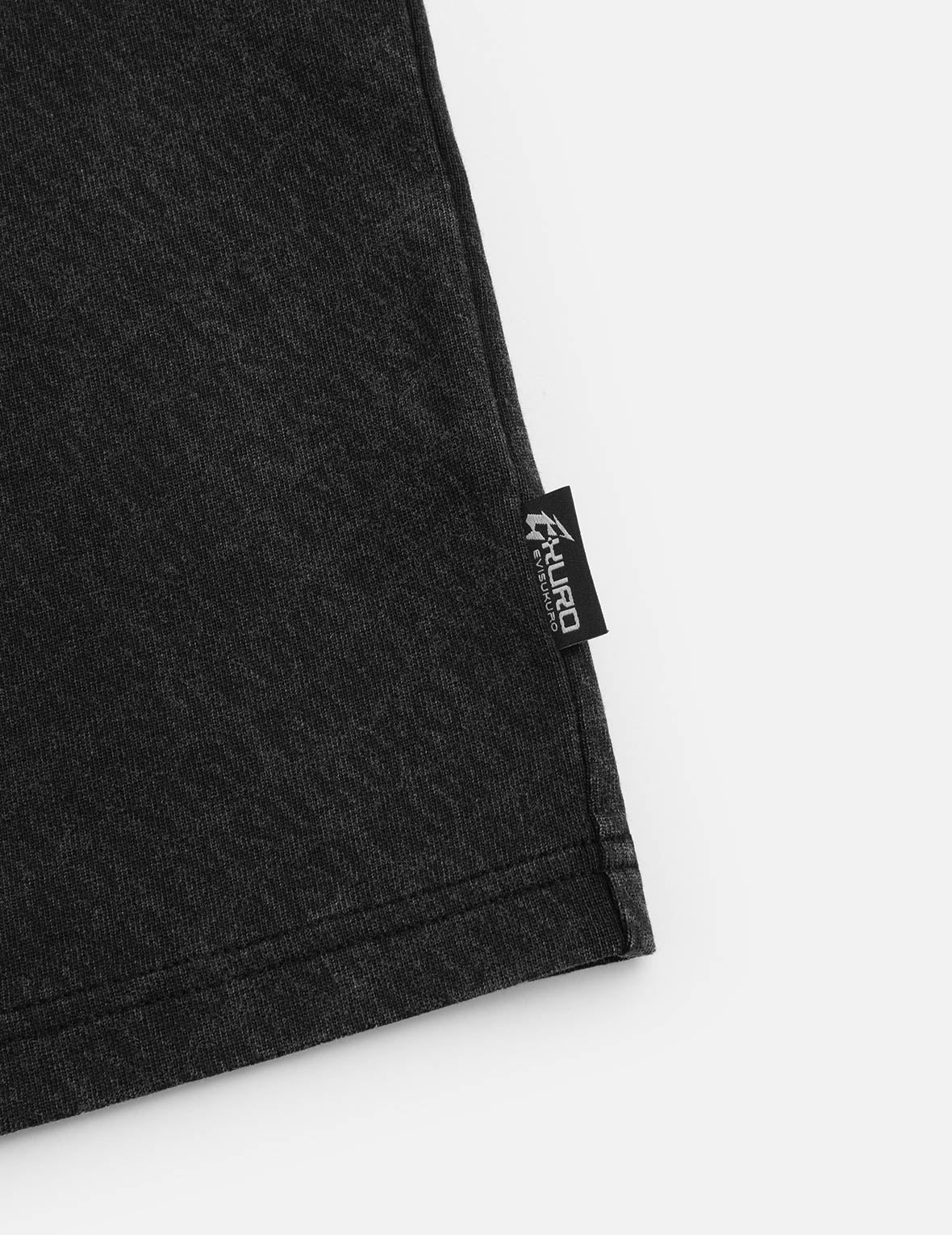 Allover Logo Print Loose Fit T-shirt - 7