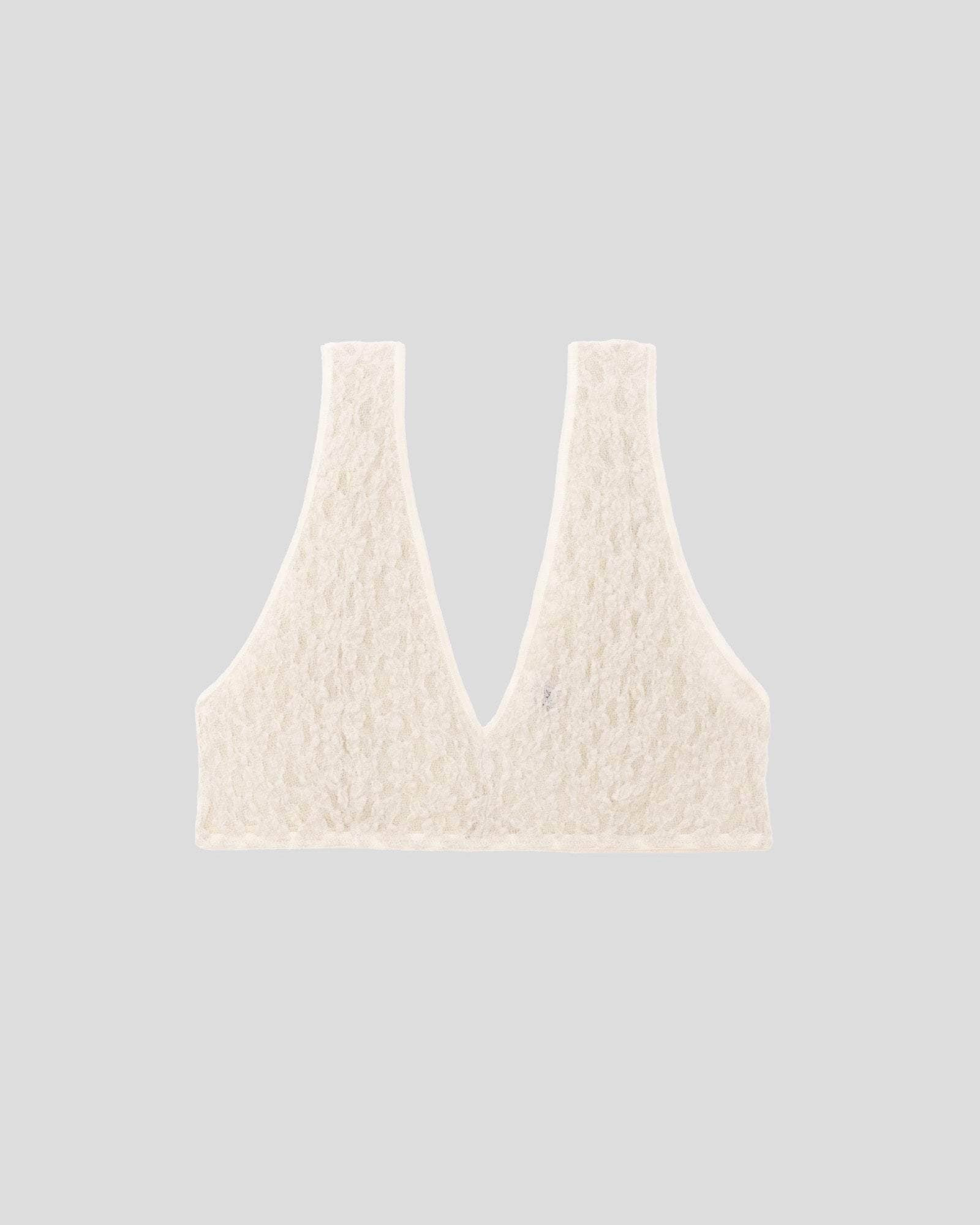Crescent Bra - Organic Cotton Lace - 7