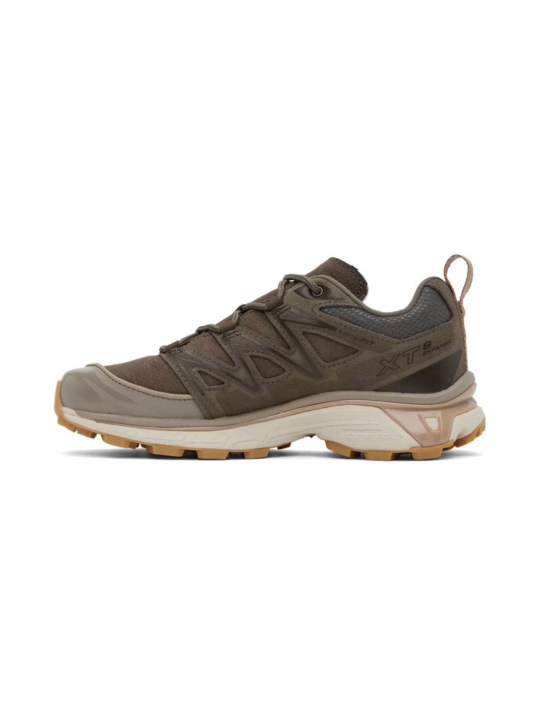 Brown XT-6 Expanse Leather Sneakers - 3