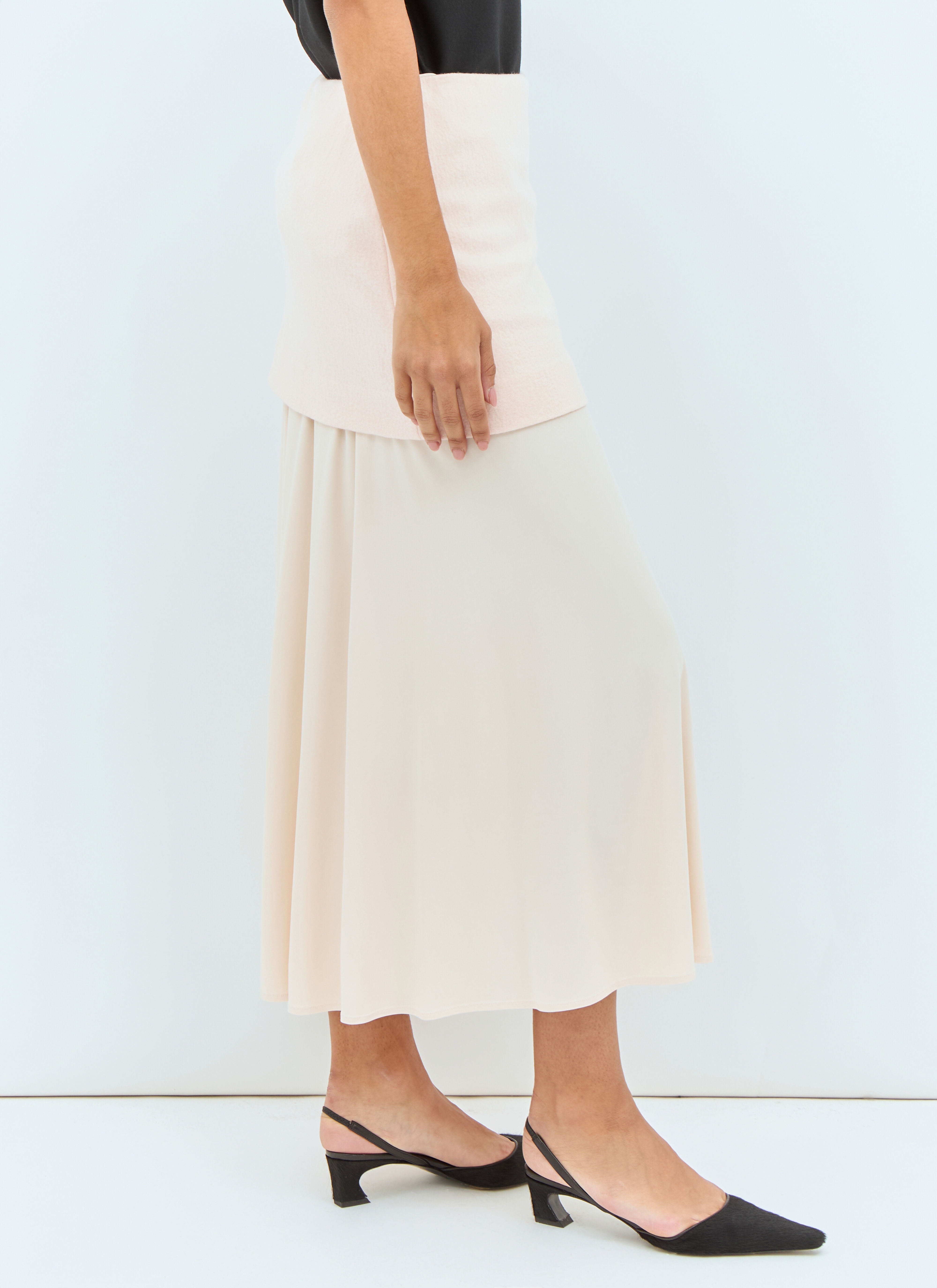 Layered Midi Skirt - 3