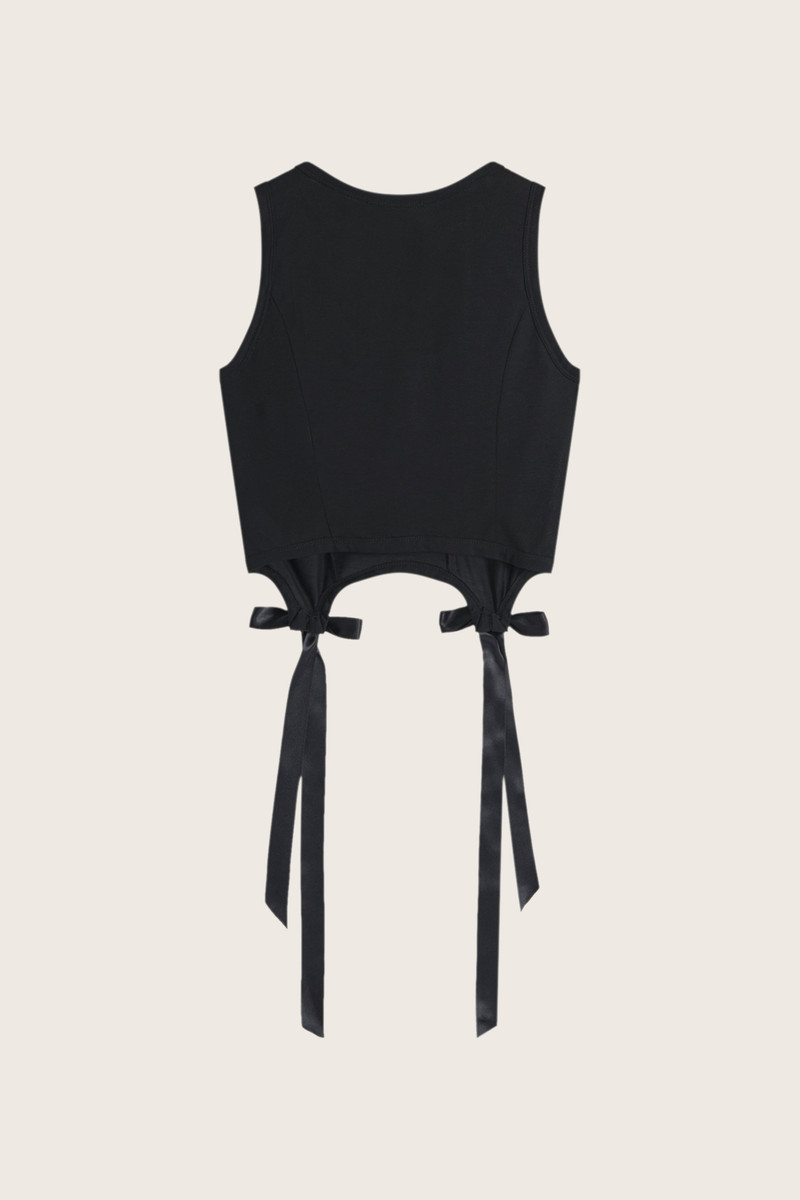 Simone Rocha Bow Tail Easy Tank outlook