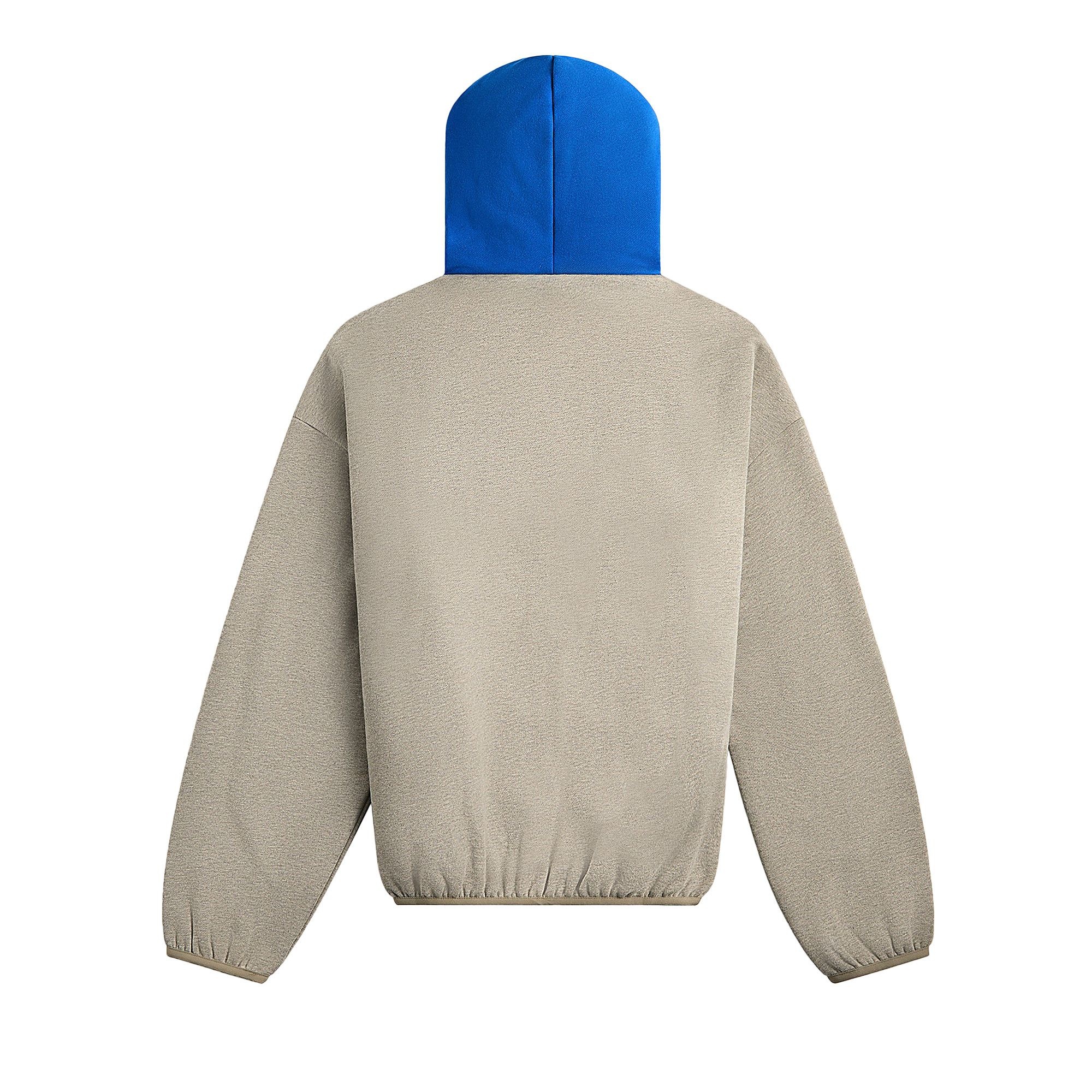 Fear of God Essentials x NBA Golden State Warriors Hoodie 'Grey Blue' - 2