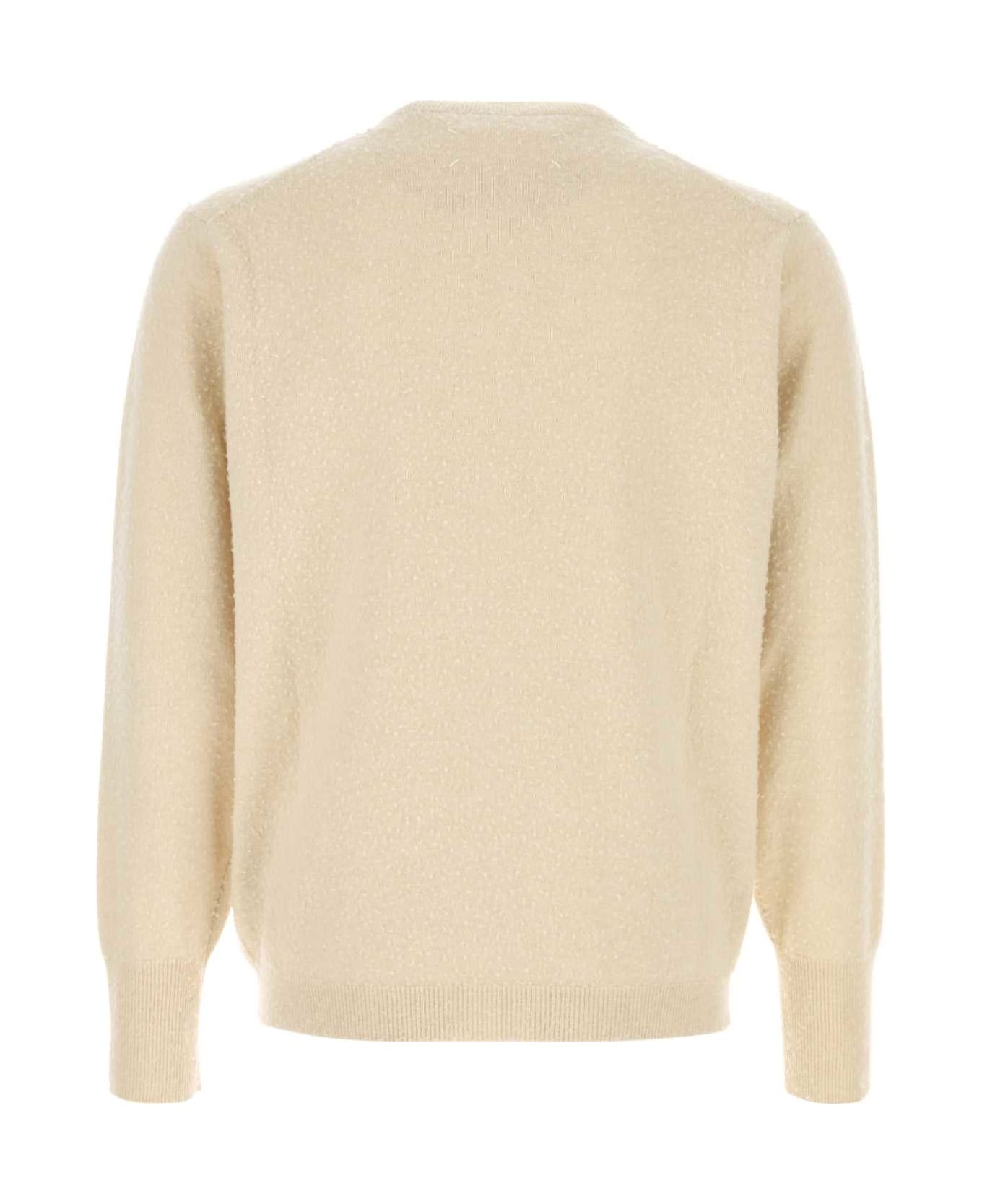 Sand Cashmere Blend Sweater - 2
